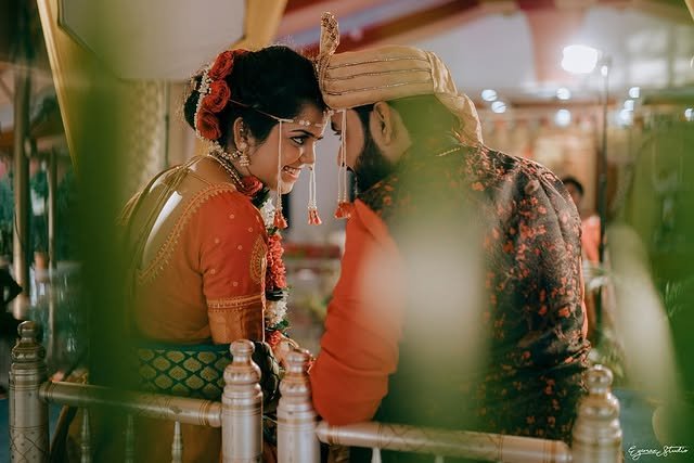 Priya and Akash beginning their life together
